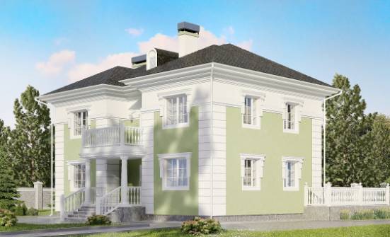 155-005-П Проект двухэтажного дома, недорогой домик из поризованных блоков Бабаево | Проекты домов от House Expert