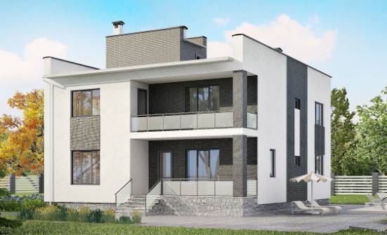 225-001-П Проект двухэтажного дома, уютный загородный дом из пеноблока Тотьма | Проекты домов от House Expert