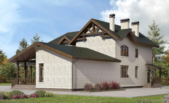 340-004-Л Проект двухэтажного дома, уютный домик из керамзитобетонных блоков Вытегра | Проекты домов от House Expert