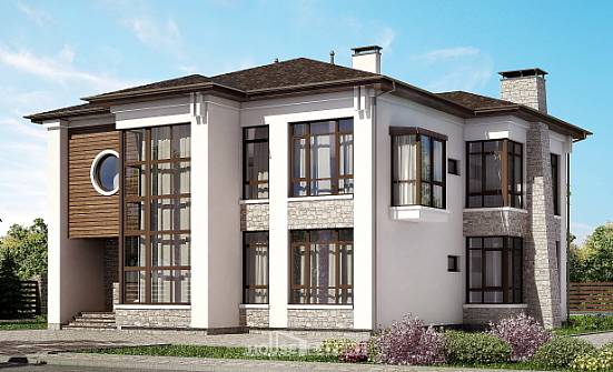 300-005-П Проект двухэтажного дома, уютный домик из кирпича Тотьма | Проекты домов от House Expert