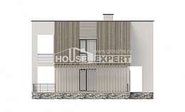 150-017-П Проект двухэтажного дома, небольшой домик из газобетона, Великий Устюг